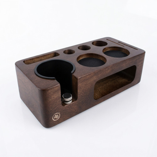 Tamper station 4Barista 51/54 mm | خشب الجوز الداكن