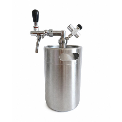 المراجعات Nitro Cold Brew برميل صغير من الفولاذ المقاوم للصدأ سعة 5 لترات 4Barista المراجعات Nitro Cold Brew برميل صغير من الفولاذ المقاوم للصدأ سعة 5 لترات 4Barista