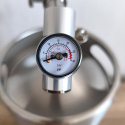 Nitro Cold Brew برميل صغير من الفولاذ المقاوم للصدأ سعة 5 لترات 4Barista