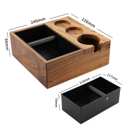 محطة Tamper مع Knock box 4Barista
