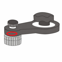 O-ring P10 لـ Bellman ملحق رأس التخمير