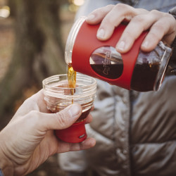 Cafflano Go-Brew - أحمر