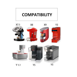 كبسولة ECO قابلة لإعادة الاستخدام لـ Illy® X7.1 X8، X9، Y1.1، Y5، Y3A