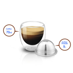 Nespresso Vertuo قابلة لإعادة الاستخدام
