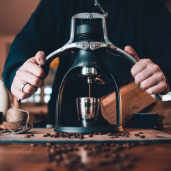 ROK espresso GC أسود