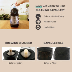 Nespresso كبسولات التنظيف
