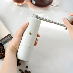 مطحنة قهوة تايم مور تشيستنت C5 PRO (أبيض) – مطحنة قهوة