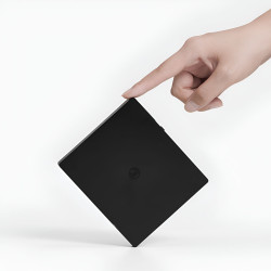 ميزان قهوة رقمي من تايم مور، بلاك ميرور Mini (أسود)