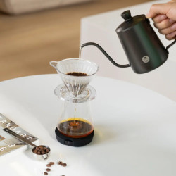 Timemore Black Mirror DOT (black) – مقياس barista صغير الحجم مع bluetooth