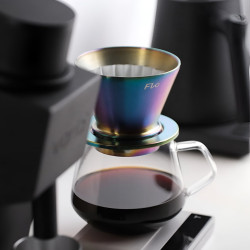 Varia FLO Candy - الفولاذ المقاوم للصدأ Dripper (فاريا x كوراسو كيوتو)