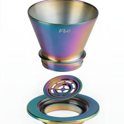 Varia FLO Candy - الفولاذ المقاوم للصدأ Dripper (فاريا x كوراسو كيوتو)