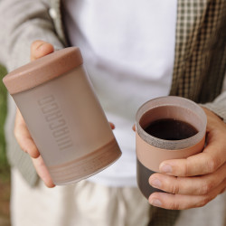 Wacaco (clay pink)  بريستينا – ماكينة قهوة محمولة