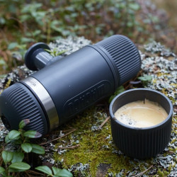 Wacaco NanoPresso (أسود) + محول Nespresso